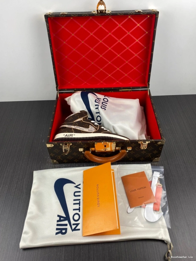 Boostmaster lin LV Air Jordan x 1 OFF-WHITE 0824